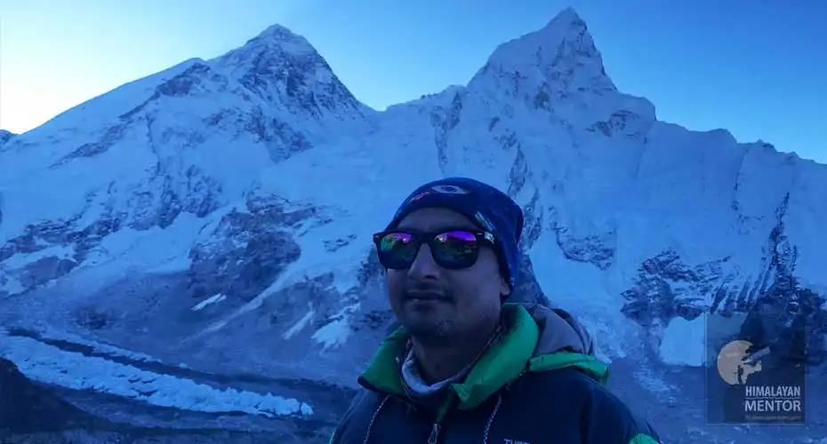 Kalapatthar 5545 meters, Mt.Everest view