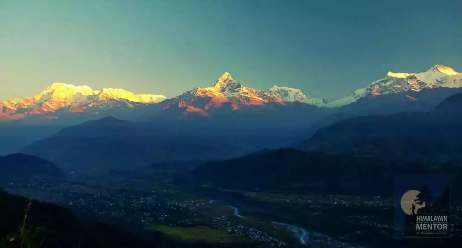 Amazing Himalayan Panorama from Sarangkot, Pokhara, Nepal