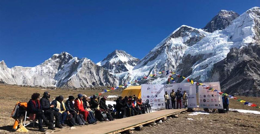 Mount Everest Fashion Runway sets world record 