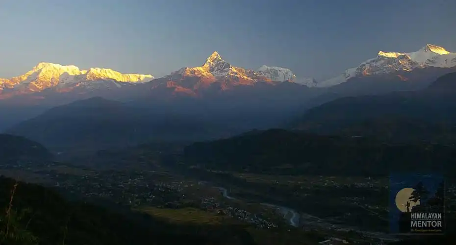 Himalayan Panorama from Sarangkot, Pokhara
